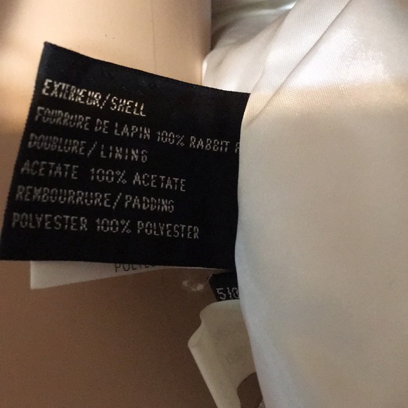 Vintage 💯 Rabbit Fur - Picture 6 of 6